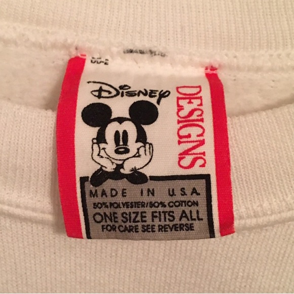 🛑SOLD🛑 Vintage 90s Mickey Mouse Sweatshirt - Picture 4 of 4